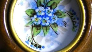 Rare Vintage Weisley Co. Hand Painted Signed by Artist Josef Henke Plate Framed - Picture 1 of 7