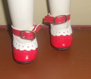 LESEN: Paar russische 4,5 cm PU zweifarbige Lederschuhe für BJD Puppe-wählen Sie eine - Bild 1 von 13