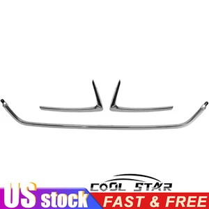 3PCS Front Side and Center Grille Trims For Toyota Yaris/Yaris IA/ Scion 2016-20 - Picture 1 of 9