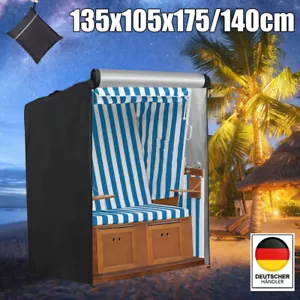 Strandkorb Schutzhülle Winterfest 420D Strandkorbhülle für Abdeckhaube Abdeckung - Bild 1 von 15