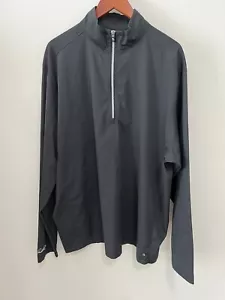 Arnold Palmer 1/4 Zip Pullover Windbreaker Men’s Size XXL Black Golf Sports - Picture 1 of 17