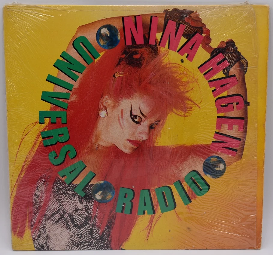 Nina Hagen Universal Radio vinyl 12"  Record Album Promo 3 Mixes 1985 Foto 1 de 4