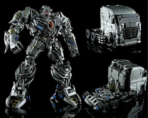 Megatron Action Figure Galvatron Transformation BS04 Alloy Collectible 33cm New Cover