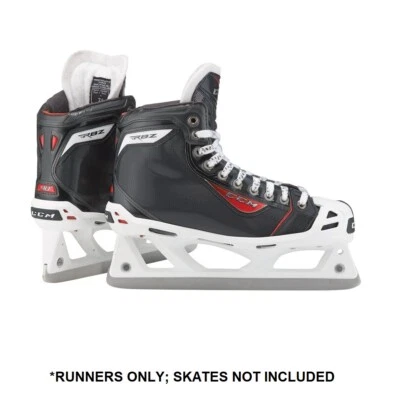 Step Steel CCM RBZ Goalie Skate Runners! Goal Skates Steel Blades 2-Bolt Cowling