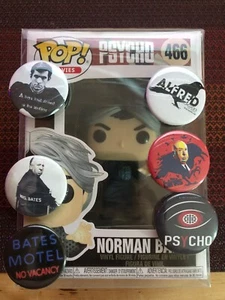Norman Bates (Psycho) #466 Funko POP! Filme - Hitchcock Film Vinyl + Magnete - Bild 1 von 12