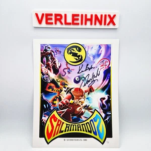 Salamandos (DK Creations Ltd.) Merchandise signed by David Wise / Kevin Bayliss - Bild 1 von 14