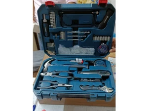 Originale Bosch 2.607.002.790 All-in-One Kit di utensili manuali in metallo blu 108 pezzi - Foto 1 di 5