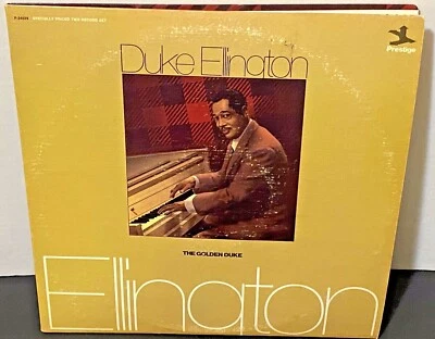 DUKE ELLINGTON The Golden Duke 1973 PRESTIGE Compilation DOUBLE LP VG+/EX - Image 1 of 3