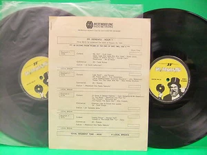 Dr. Demento Radio Show August 25 1986 George Carlin Capt. Kangaroo 86-35 2LP - Picture 1 of 6