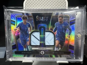 2024-25 Panini Select Premier League Joao Felix Pedro Neto Doppia Patch Chelsea Fc - Foto 1 di 2