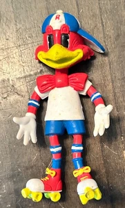 Bendable Red Robin Restaurant Mascot Figure on Skates - Picture 1 of 2