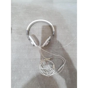 Bowers & Wilkins Headphones White & Silver Wired Foldable Over the Ear with Case - Picture 1 of 16
