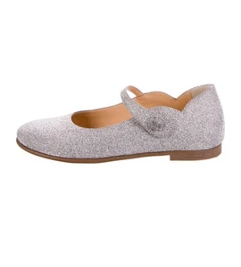CHRISTIAN LOUBOUTIN KIDS Melodie Chick glitter ballet flats - Picture 1 of 8