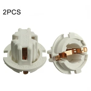 High Quality Tail Light Socket Bulb Holder Rear Rear Light White 2pc 63216943036 - Picture 1 of 12