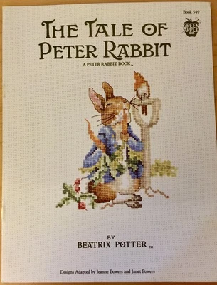 Tale of Peter Rabbit Cross Stitch Pattern Booklet from Green Apple Co. - Image 1 of 2