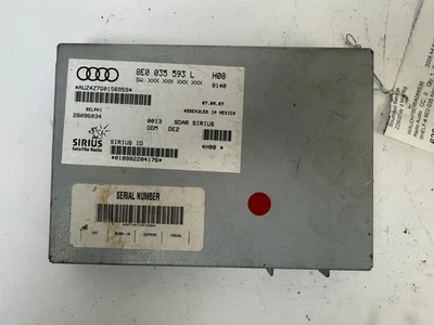 Módulo de controle receptor de áudio satélite Audi A4 2007 - 2012 unidade 638-50116 fabricante de equipamento original - Imagem 1 de 4