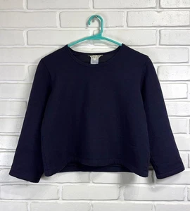 Vintage Comme Des Garcons Wool Sweater sweatshirt Womens SZ S M Blue RARE - Picture 1 of 8