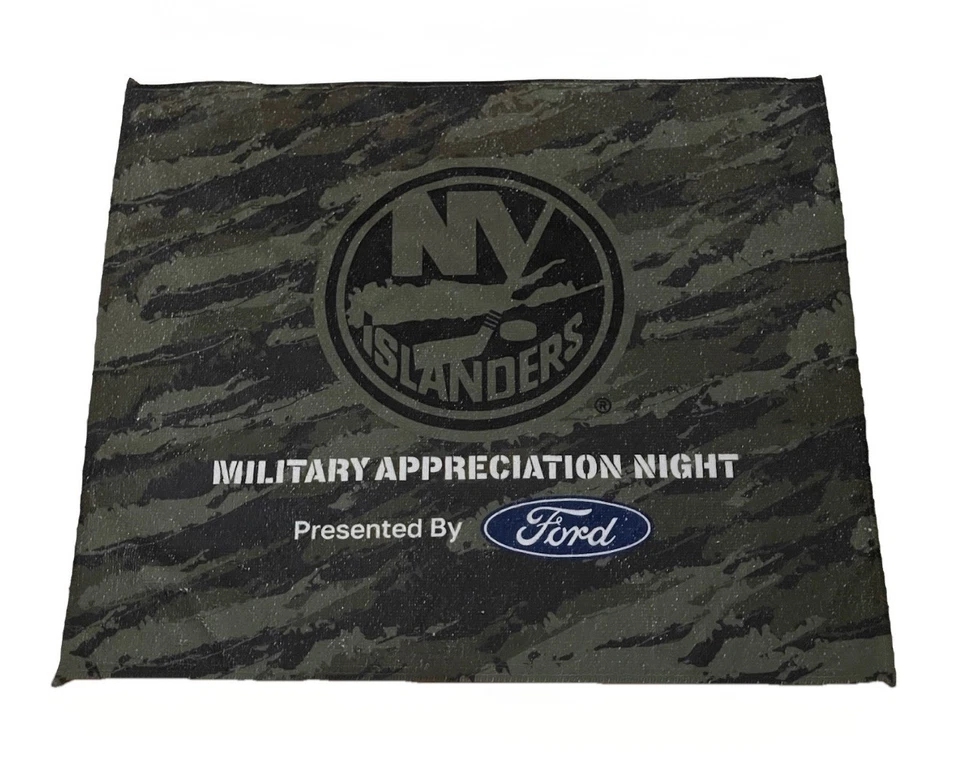 NY Islanders Military Appreciation Night Camo Rally Towel presented by Ford, SGA - Image 1 of 1