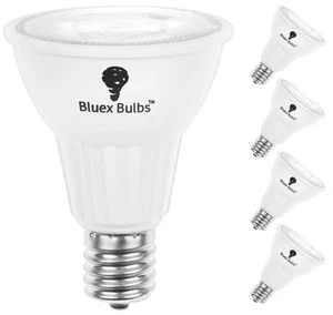 4 Pack R14 LED Bulb 6W E17 Base Mini Spotlight Floodlight Light Bulb Dimmable... - Picture 1 of 7