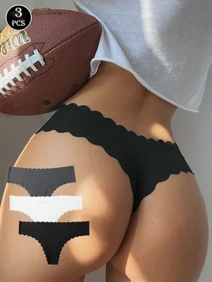 3er-Pack Damen Seamless Tanga Set Bequemer G-String T-Back für sexy bei Billig2 - Bild 1 von 4