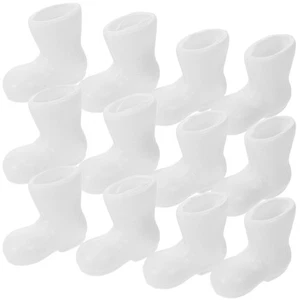  50 Pcs Miniature Unfinished Shoes Boots for Centerpieces Colorful - Picture 1 of 12