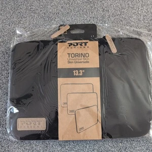 Port Designs Torino Étui Noir Universel pour Ordinateur Portable 10"/13,3" - Photo 1/2