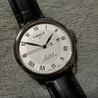 Tissot Le Locle Powermatic 80 Men's Quartz Watch 39.3mm Vintage Used - Image 1 of 4