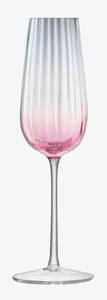 LSA International Dusk Pink and Grey Champagne Flute, 8 oz - Picture 1 of 1