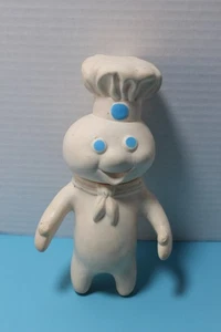 Vintage 1971 Pillsbury Doughboy Poppin' Fresh Rubber Figure Highly Collectible - Picture 1 of 6