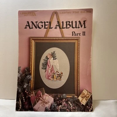 Leisure Arts “Angel Album Part II” Cross Stitch Pattern Leaflet #732 Carol Emmer - Image 1 of 3
