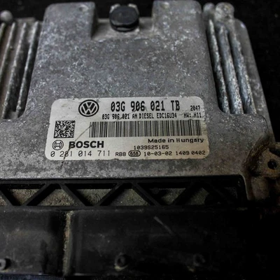 Centralina motore Skoda Octaviaii 1z3 03G906021TB 1.9 Diesel 77kw 2010 2435003 - Immagine 1 di 3