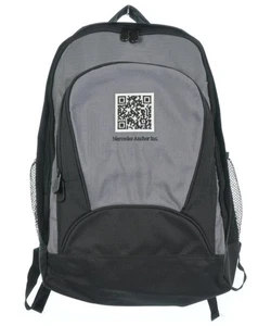 MERCEDES ANCHOR INC. Backpacks BlackxGray 2200616294062 - Picture 1 of 6