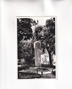 F4934) AK, BAD ST. LEONHARD im Lavanttal - Kriegerdenkmal 1936 - Bild 1 von 2