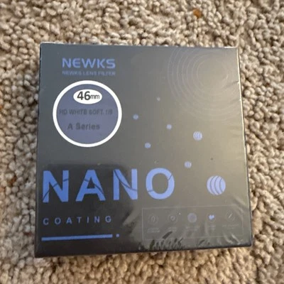 Newks Lens Filter 46mm HD white soft 1/8 A Series Nano CoatinG - Image 1 of 2
