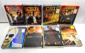 CSI: Miami Complete DVD Series Seasons 1 - 8 Box Sets - FREE SHIPPING - Picture 1 of 3