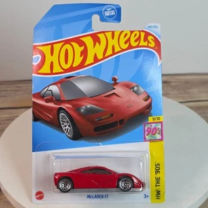 Hot Wheels McLaren F1 Diecast Auto Modell 243/250 Limited Edition Maßstab 1:64 rot C - Bild 1 von 18