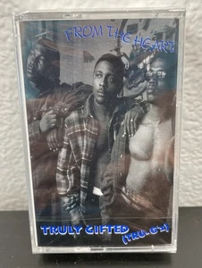Vintage 90s New Sealed! Cassette Tape Truly Gifted Tru G'z From the Heart R&B - Picture 1 of 3