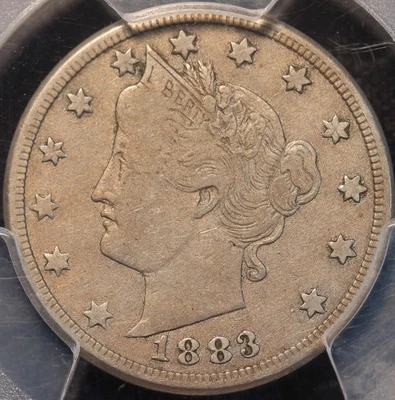 1883 With Cents Liberty Nickel, PCGS VF20, Tough Early Date, Nicely Circulated! - Image 1 of 4