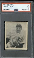 1948 Bowman #8 Phil Rizzuto