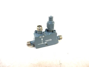 Narda MITEQ 4016C-20 RF Microwave Coaxial Directional Coupler, 12.4-18 GHz, 20dB - Picture 1 of 6