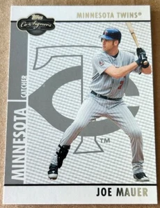 JOE MAUER HOF 2008 TOPPS CO-SIGNERS Card #016 NM-MT Condition - Imagen 1 de 2