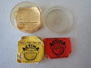 Vintage Actina Filters holder Glass Lens Filter - Picture 1 of 6