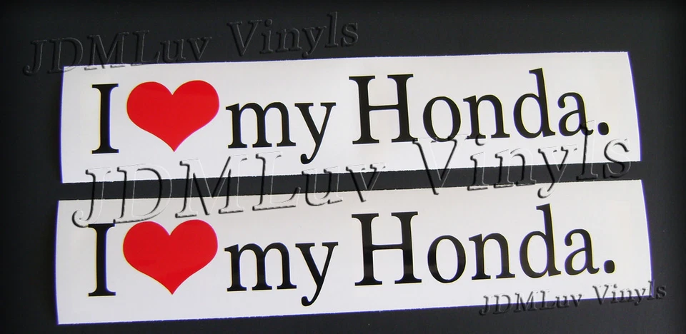 Me encanta mi calcomanía adhesiva Honda JDM acura integra acuerdo civic virs ferio Foto 1 de 1