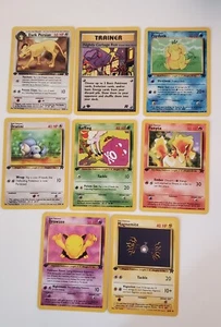 Pokemon TCG 1st Edition 6NM Common Team Rocket Cads 2NM Uncommon  - Picture 1 of 1