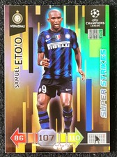 2010 11 Panini Adrenalyn XL UEFA Champions League UPDATE Super Strikes S. ETOO