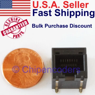 1/5/10Pcs Molex 85510-0020 RJ45 Modular Jack Vertical PCB Mount SMD 1.5A 125VDC - Image 1 of 4