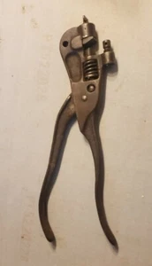 Antique E.C. Stearns & Co 1880's 14.5" Adjustable Iron Leather Rivet Tool , PA - Picture 1 of 4