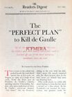 'The Perfect Plan to Kill CHARLES de GAULLE' - Original 1963 Magazine Cutting