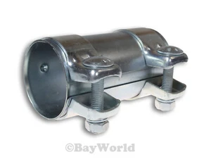 1x Auspuff Rohrverbinder Auspuff 60x64,5x125mm Universal Doppelschelle ANGEBOT - Bild 1 von 3