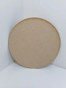 Laser Cut  2, 3 or 4 mm Thick MDF Wooden Circles Discs Various Sizes Choose - Picture 1 of 1